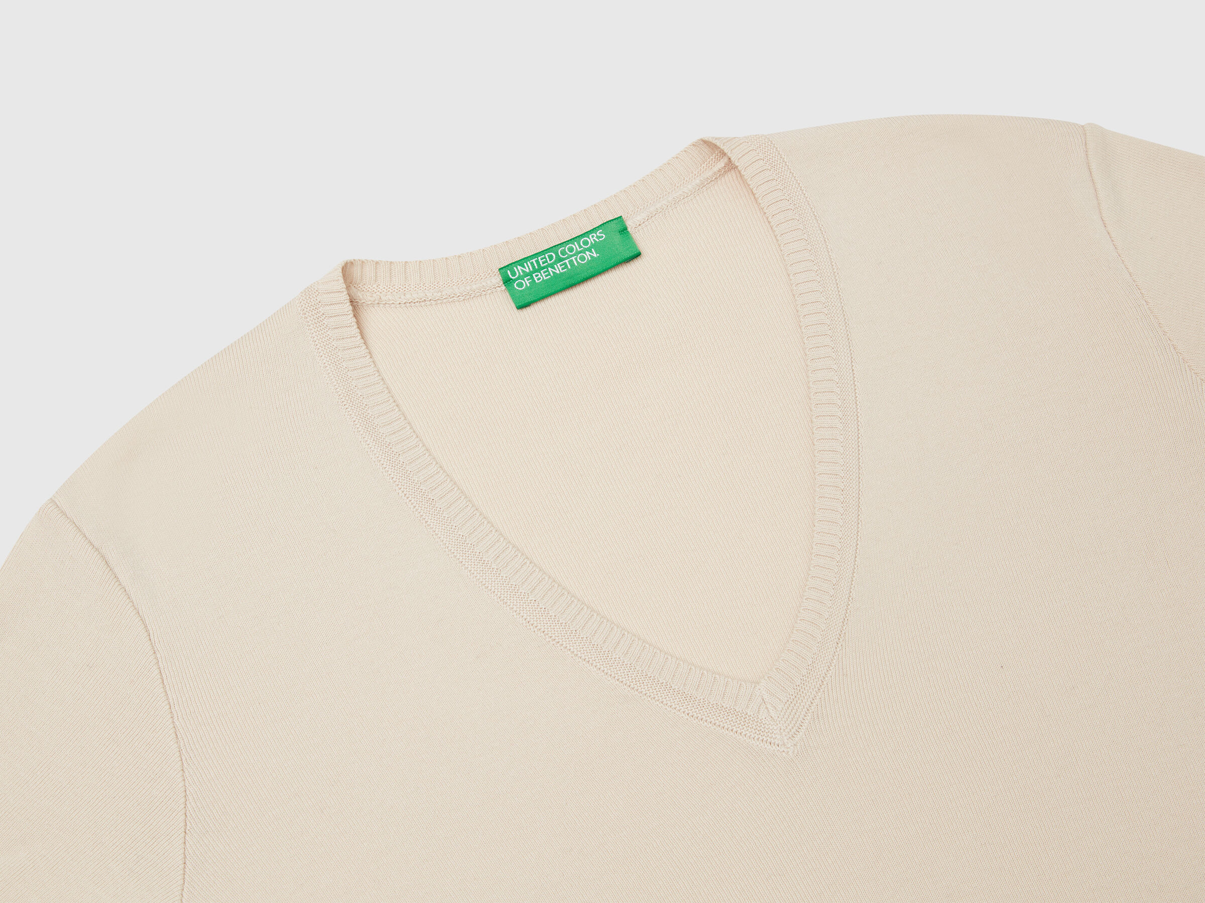 V NECK SWEATER L/S Women image number 7